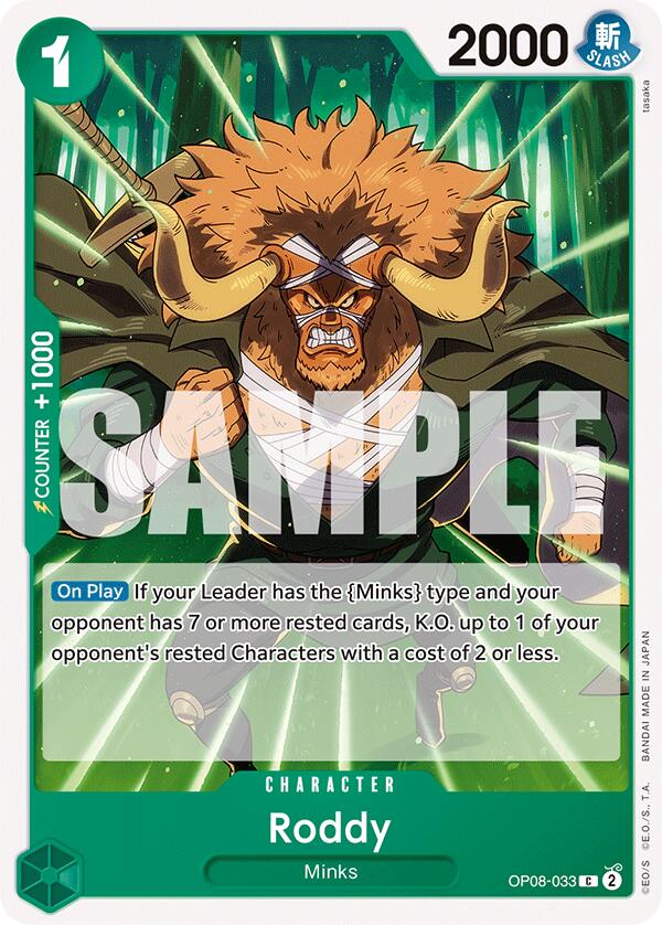 Roddy [Two Legends] op08-033