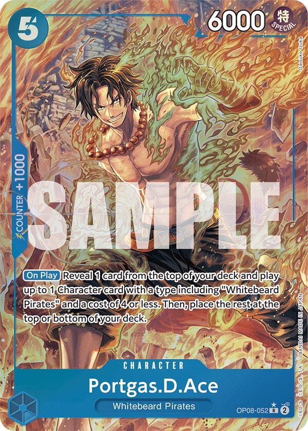 Portgas.D.Ace (Parallel) [Two Legends] op08-052