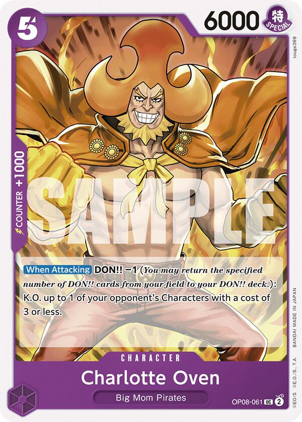 Charlotte Oven [Two Legends] op08-061