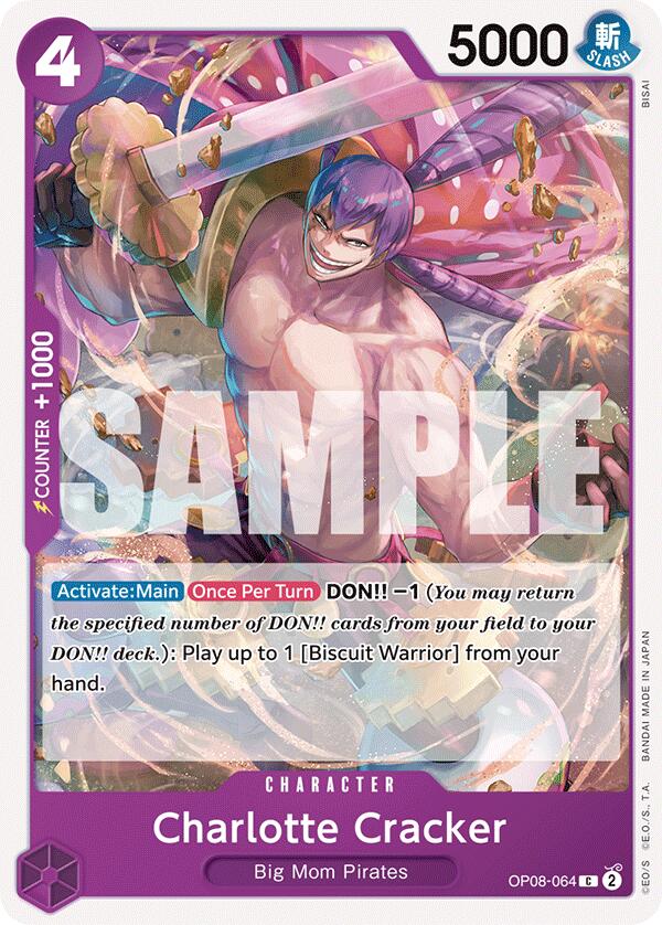 Charlotte Cracker [Two Legends] op08-064
