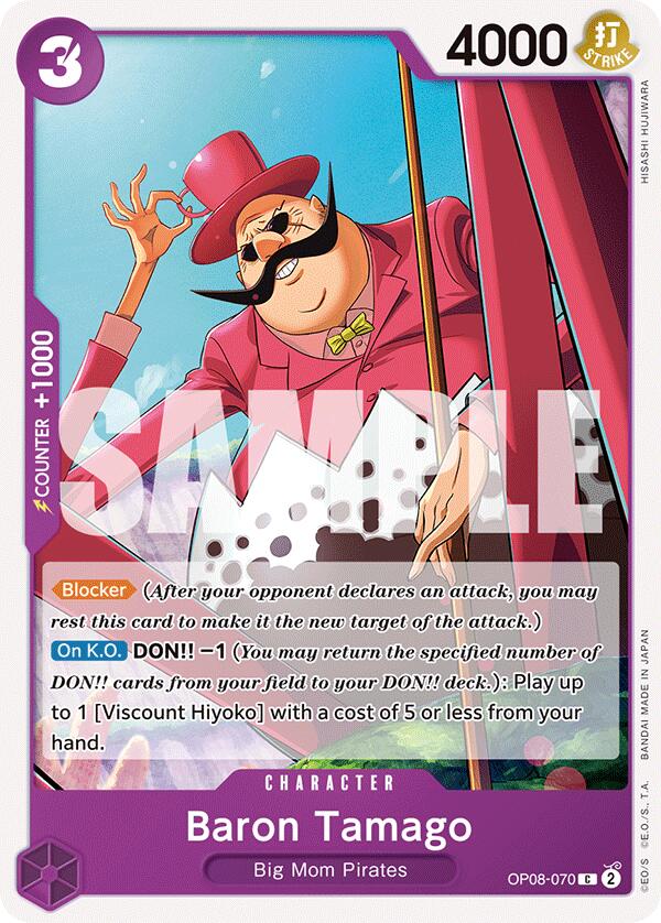 Baron Tamago [Two Legends] op08-070