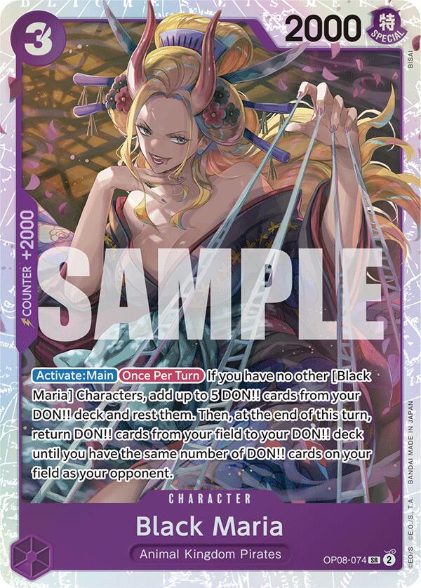 Black Maria [Two Legends] op08-074