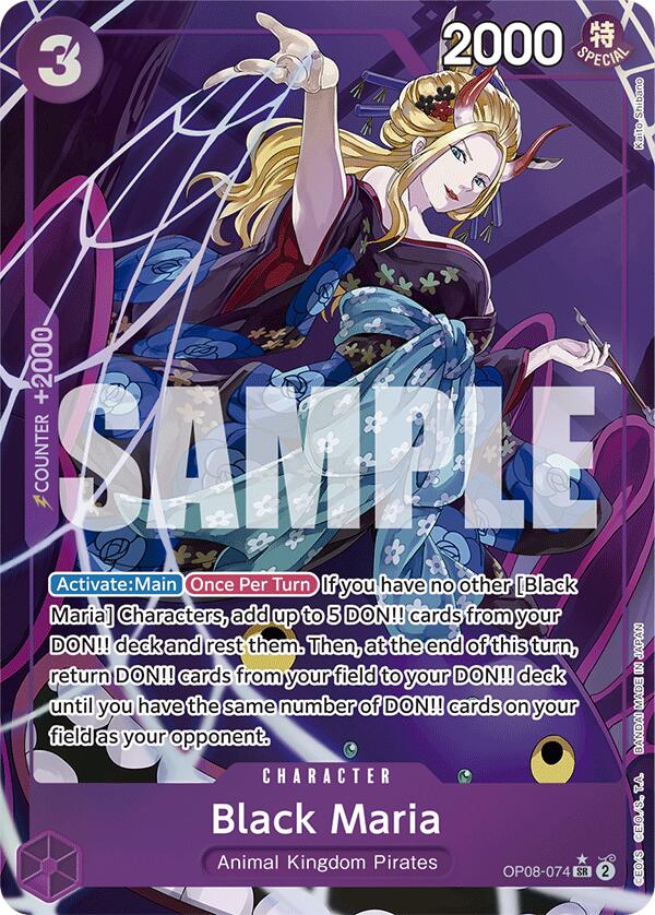 Black Maria (Parallel) [Two Legends] op08-074