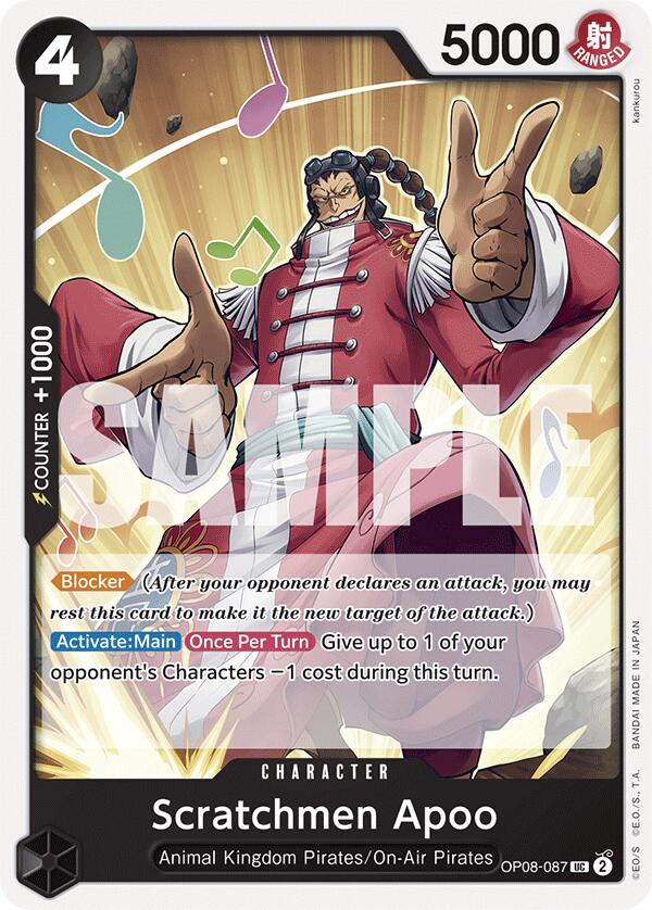 Scratchmen Apoo [Two Legends] op08-087
