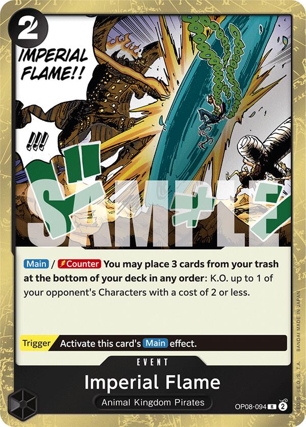 Imperial Flame [Two Legends] op08-094