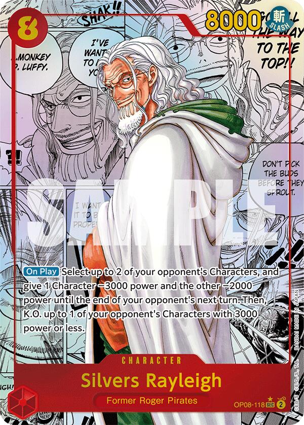 Silvers Rayleigh (Parallel) (Manga) [Two Legends] op08-118
