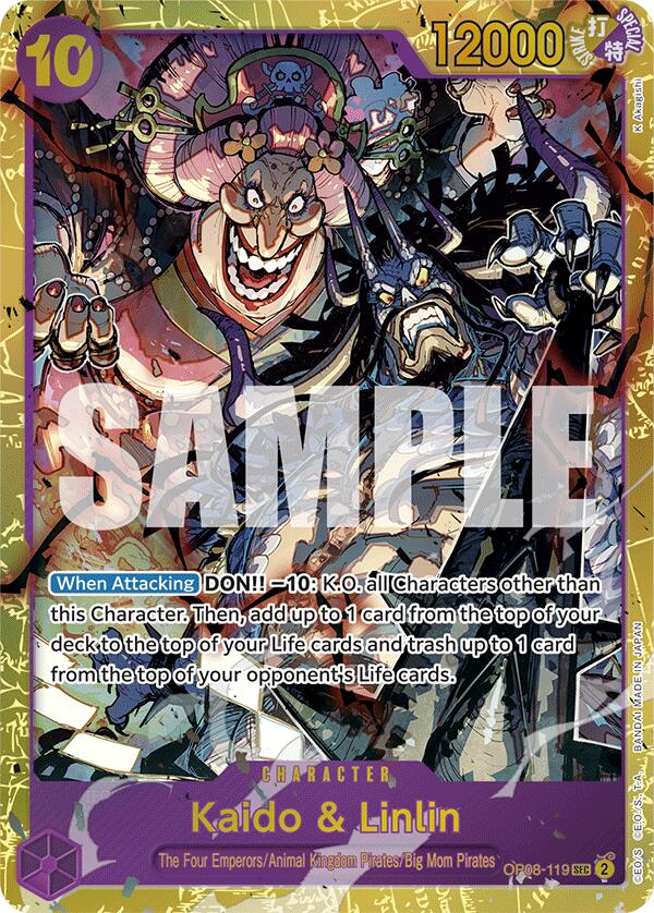 Kaido & Linlin [Two Legends] op08-119