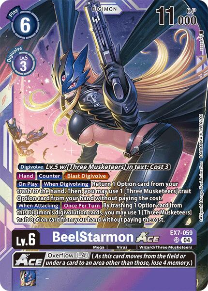 BeelStarmon ACE [EX7-059] [Digimon LIBERATOR] – Dungeon Comics & Cards