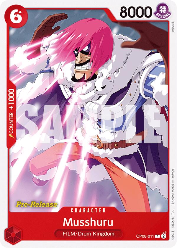 Musshuru [Two Legends Pre-Release Cards] op08-011
