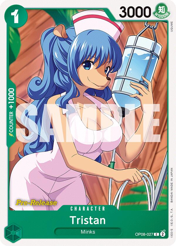Tristan [Two Legends Pre-Release Cards] op08-027