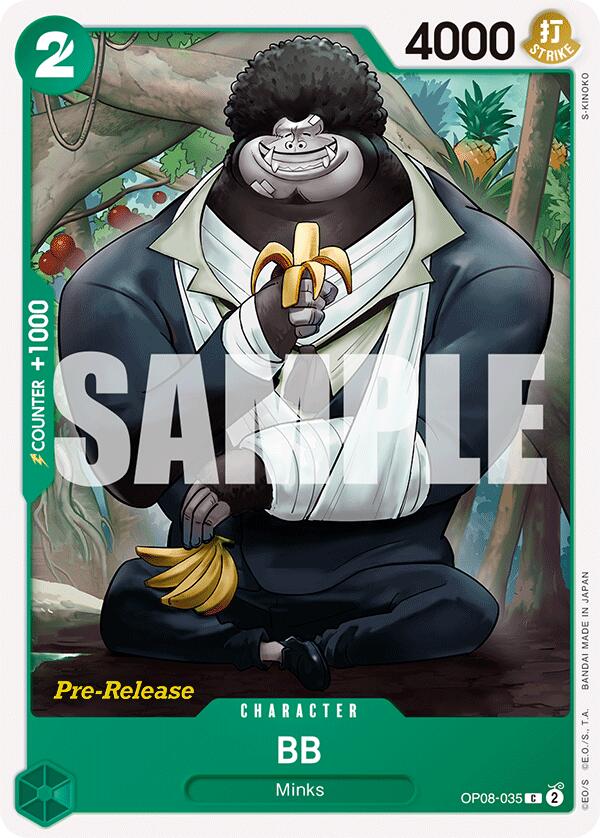 BB [Two Legends Pre-Release Cards] op08-035