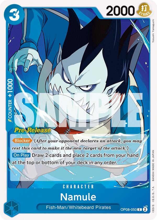 Namule [Two Legends Pre-Release Cards] op08-050