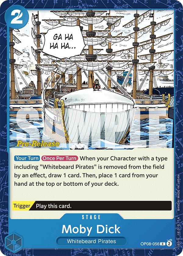 Moby Dick [Two Legends Pre-Release Cards] op08-056