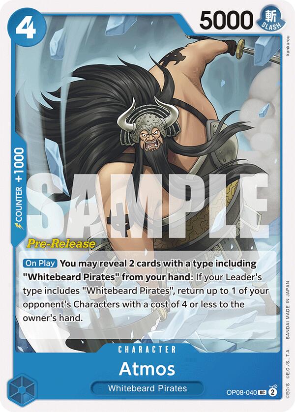 Atmos [Two Legends Pre-Release Cards] op08-040