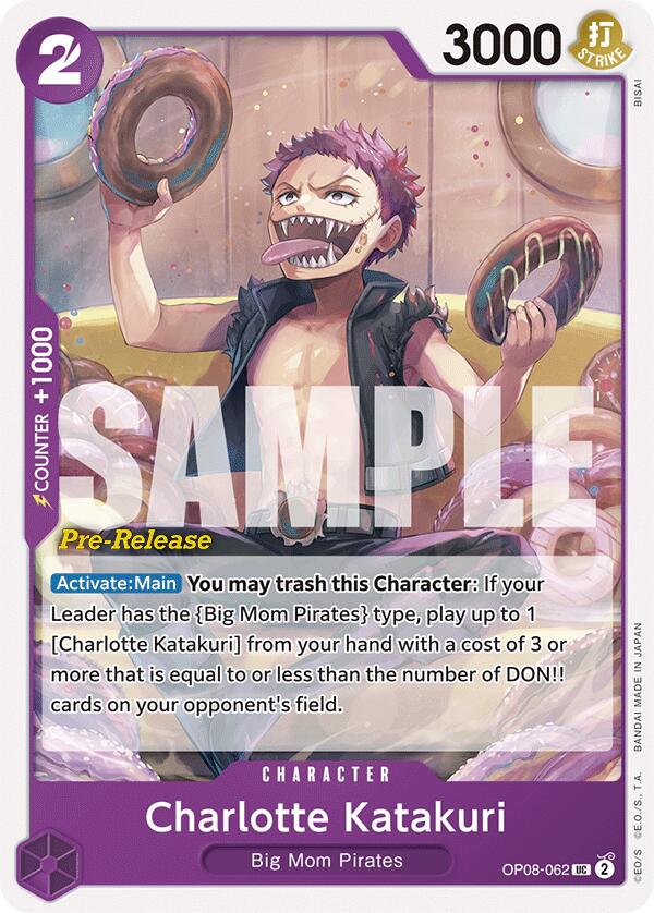 Charlotte Katakuri [Two Legends Pre-Release Cards] op08-062