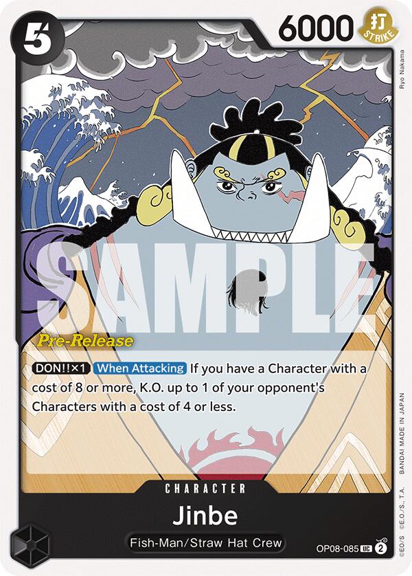 Jinbe [Two Legends Pre-Release Cards] op08-085