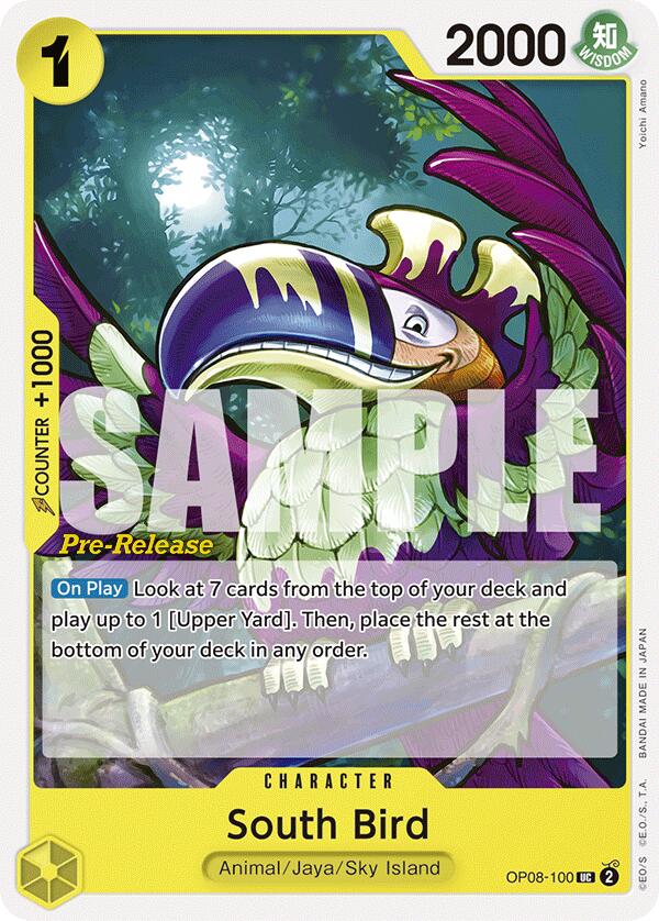 South Bird [Two Legends Pre-Release Cards] op08-100