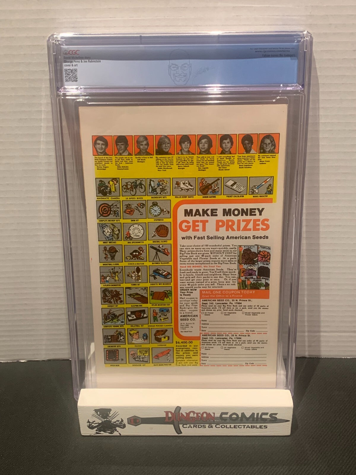 Avengers # 194 CGC 8.5 Marvel 1980 George Perez Custom Label [GC11]