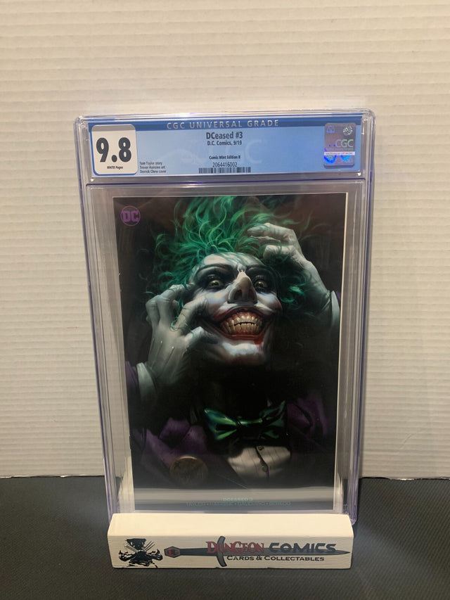 Dceased # 3 Comic Mint Edition Cover B CGC 9.8 DC 2019 [GC41]