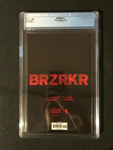 BRZRKR # 1 Mora 3rd Printing Foil Variant CGC 9.8 Boom Studios Keanu Reeves 