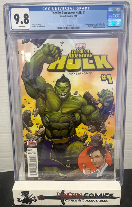 Totally Awesome Hulk # 1 Cover A CGC 9.8 Marvel 2016 [CR]