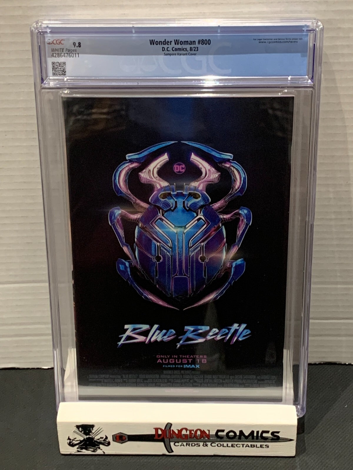 Wonder Woman # 800 CGC 9.8 Sampere Variant Cover DC 2023 [GC38]