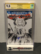 Harley Quinn # 1 CGC 9.8 Most Good Hobby Sketch Edition DC 2016 SS [GC42]