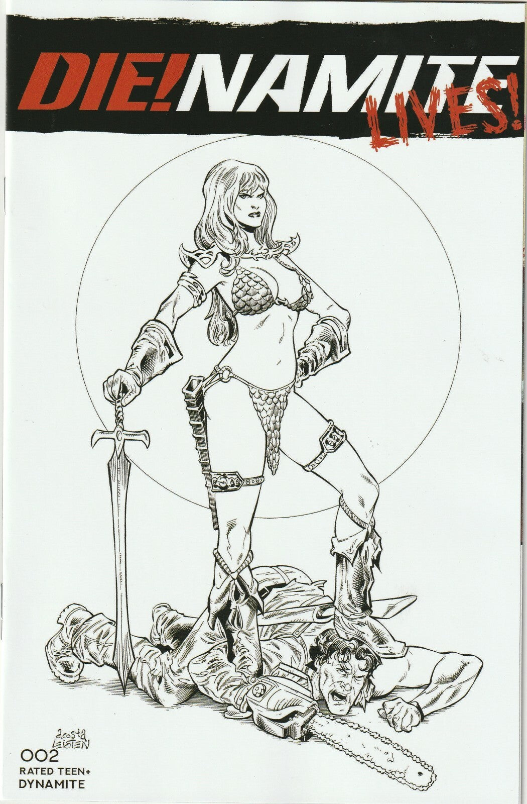 Die!namite Lives # 2 Acosta 1:10 Cover NM Dynamite [A4]