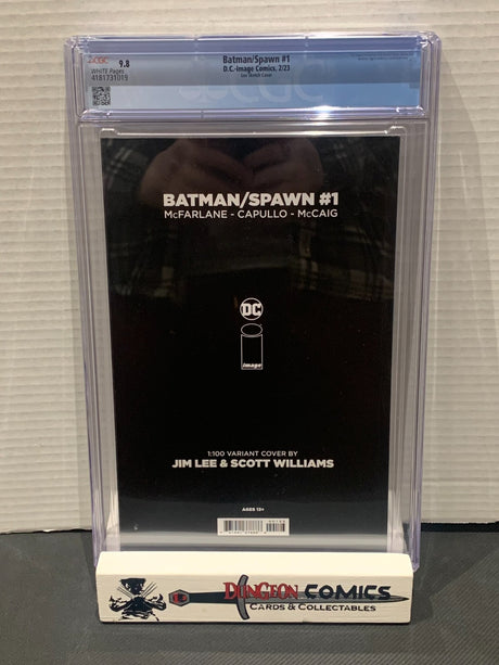 Batman/Spawn # 1 CGC 9.8 Cover N - Lee 1:100 Sketch Variant Cover [GC29]