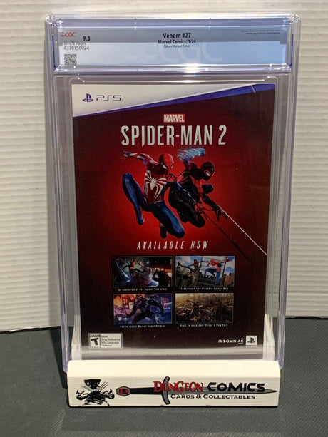 Venom # 27 CGC 9.8 Ejikure 1:25 Variant Cover [GC37]