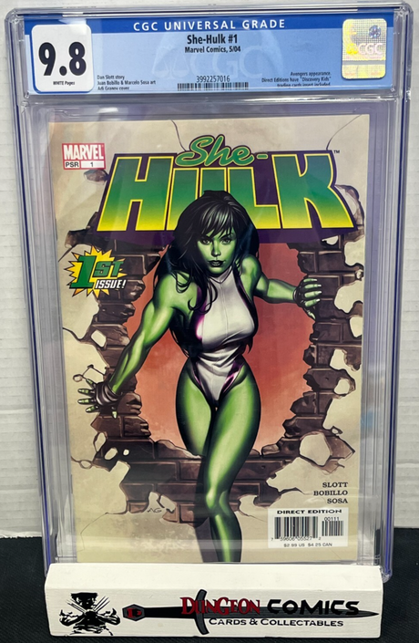 She-Hulk # 1 Cover A CGC 9.8 Marvel 2004 [CR]