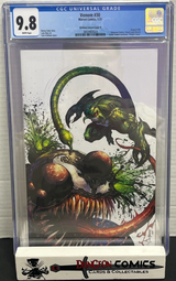 Venom # 30 Street Level Hero Kirkham Virgin Variant Cover B CGC 9.8 [GC37]