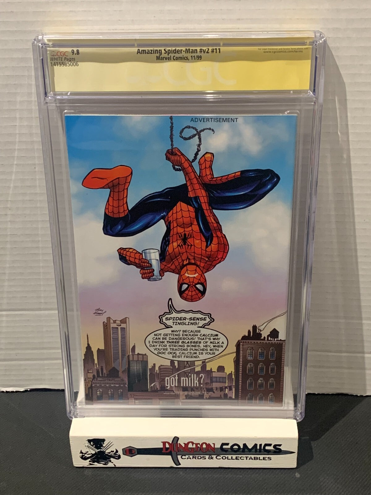 Amazing Spider-Man Vol 2 # 11 Cover A CGC 9.8 1999 SS Sergei Kuprejanov [GC40]