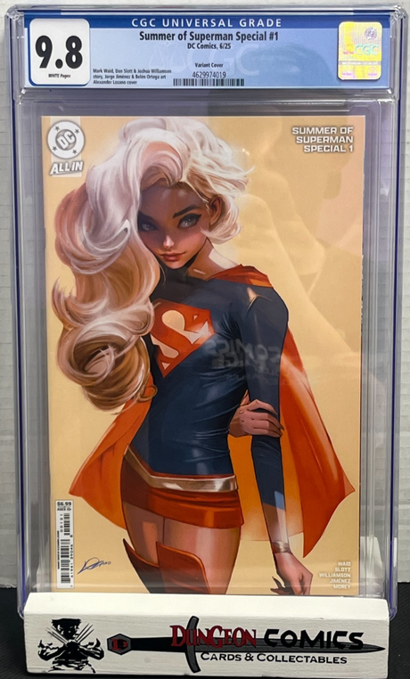 Summer Of Superman Special # 1 Lozano Variant Cover CGC 9.8 DC Comics [CR]