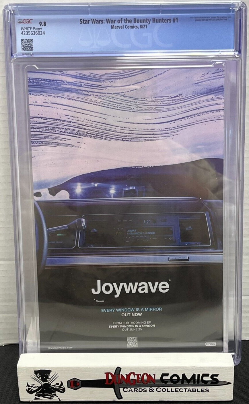 Star Wars: War of The Bounty Hunters # 1 Variant Cover CGC 9.8 Marvel [GC28]