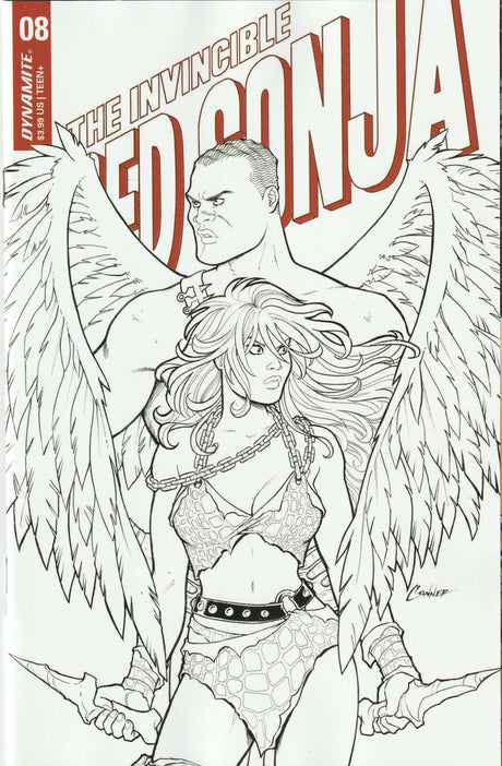 Invincible Red Sonja # 8 Conner 1:15 Variant Cover NM Dynamite [F5]
