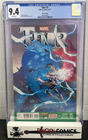 Thor # 2 Variant 3rd Print CGC 9.4 Marvel 2015 1st App Jane Foster as Thor [CR]