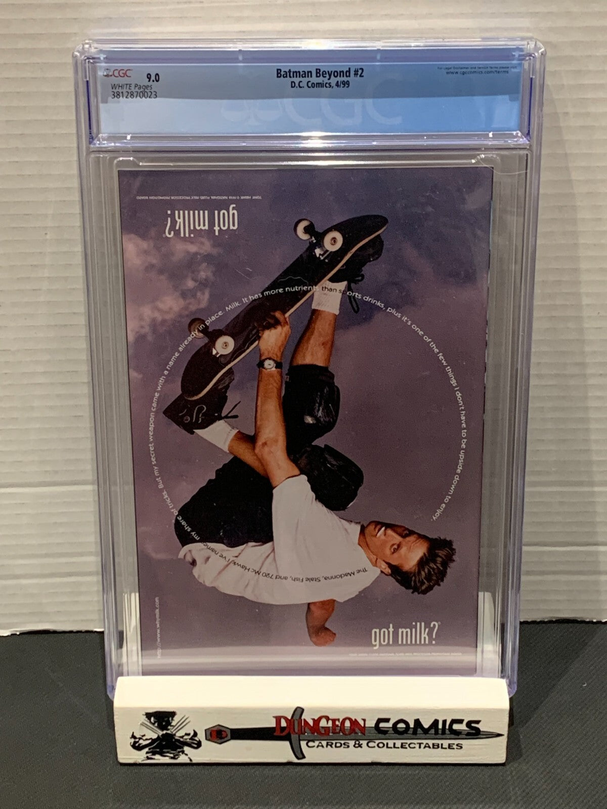 Batman Beyond # 2 CGC 9.0 2nd App of Terry McGininss DC 1999 [GC40]