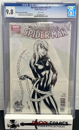 The Amazing Spider-Man # 2 Midtown Comics Sketch Variant CGC 9.8 2014 [GC20]