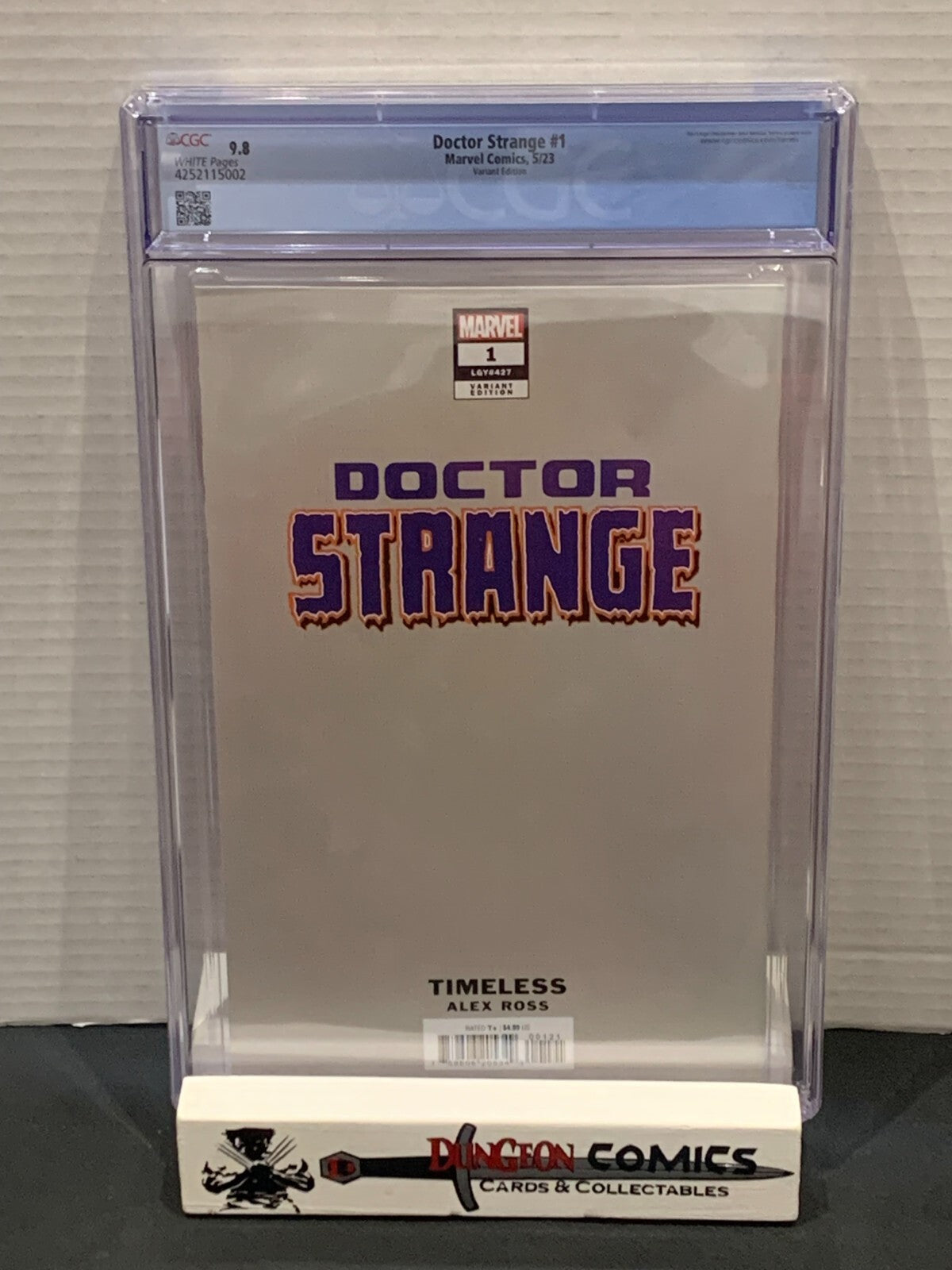 Doctor Strange # 1 CGC 9.8 Alex Ross Variant Cover [GC35]