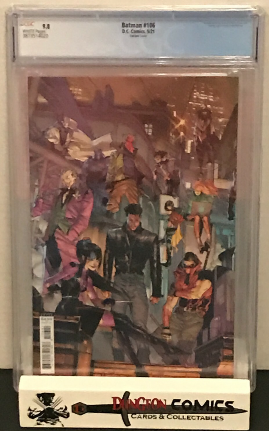 Batman # 106 CGC 9.8 Wraparound Variant Cover 1st Miracle Molly Cameo DC [GC14]