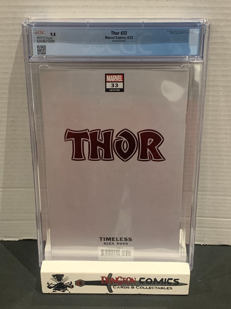 Thor # 33 CGC 9.8 Alex Ross Variant Cover [GC35]