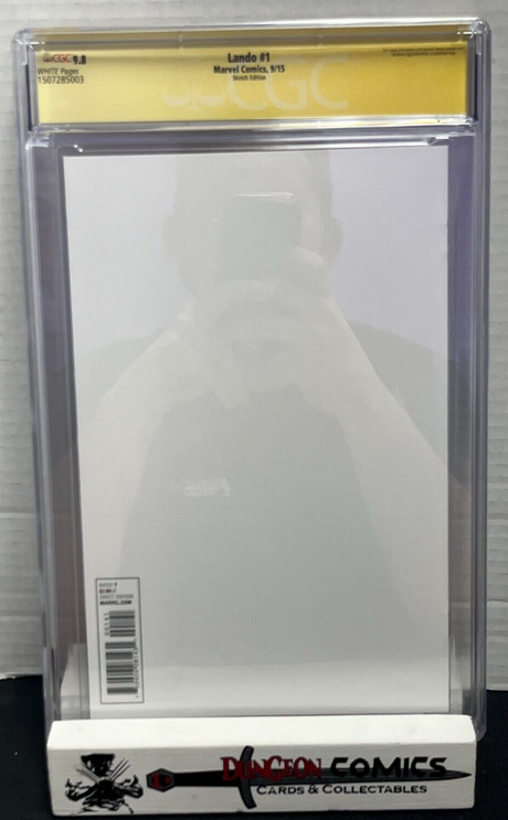 Star Wars Lando # 1 Sketch Cover CGC 9.8 2015 SS Billy Dee Williams [GC19]