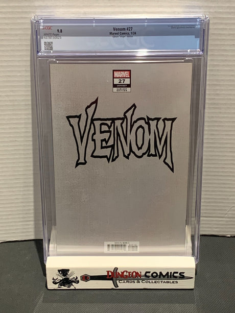 Venom # 27 CGC 9.8 Ejikure 1:50 Virgin Variant Cover [GC38]