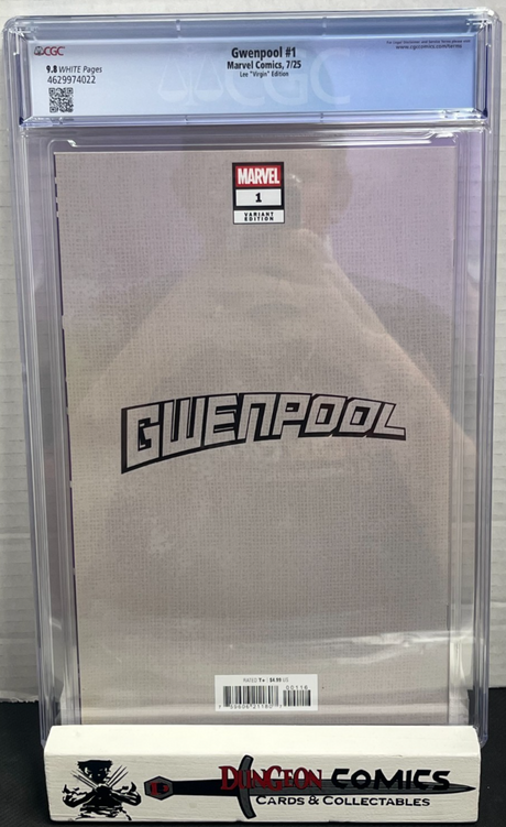 Gwenpool # 1 Jeehyung Lee Virgin 1:100 Cover CGC 9.8 Marvel [CR]