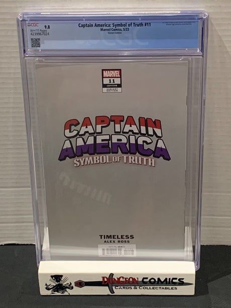 Captain America: Symbol of Truth # 11 CGC 9.8 Ross Timeless Variant Cover [GC31]