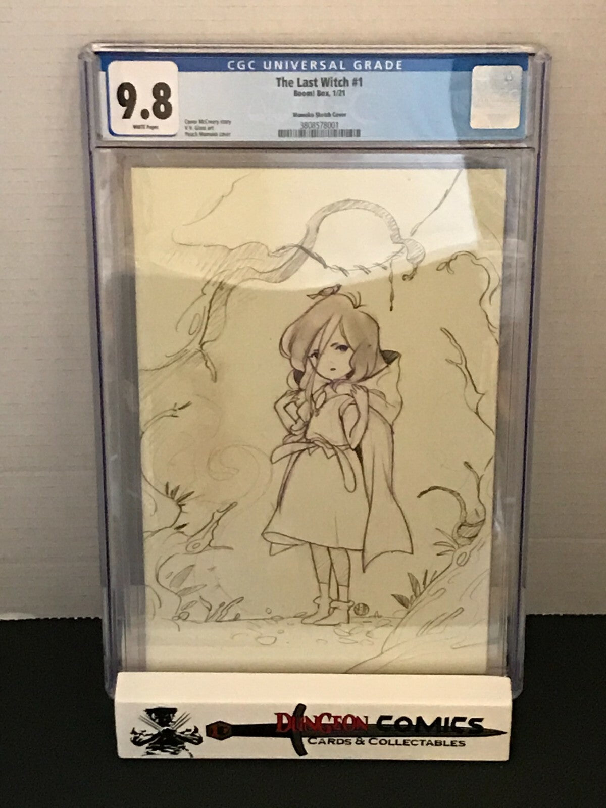 The Last Witch # 1 Momoko Sketch Variant CGC 9.8 Boom! Box