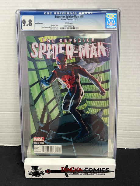 Superior Spider-Man # 18 Variant Cover CGC 9.8 2013 [GC34]