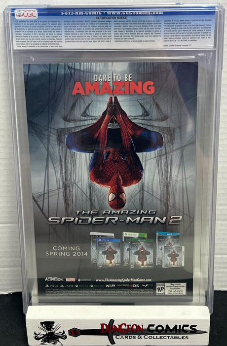 The Amazing Spider-Man # 1 Skottie Young Variant Cover CGC 9.8 2014 [GC20]