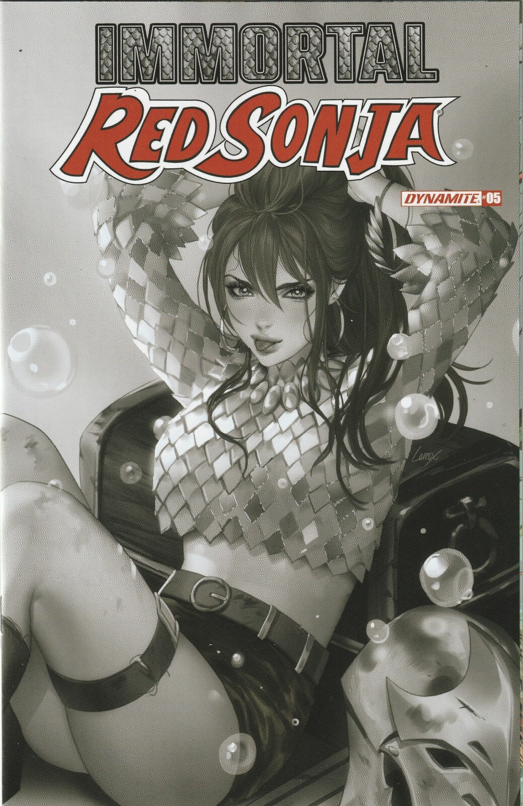 Immortal Red Sonja # 5 Variant 1:10 Cover F NM Dynamite [A3]